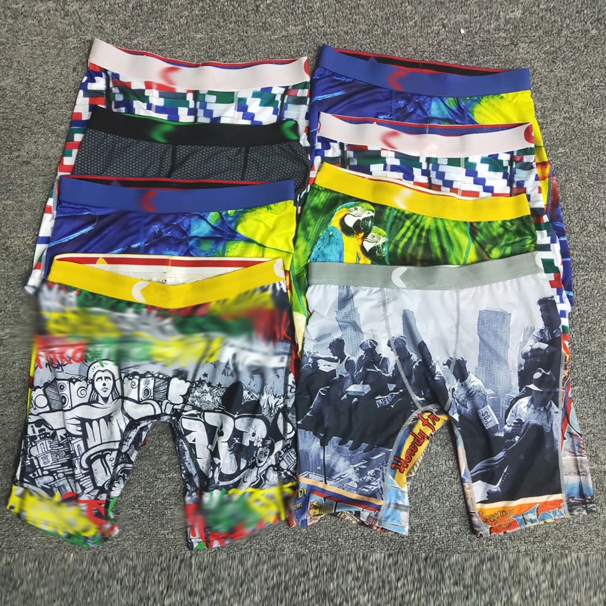 mens Underpants boxer classic Underwear Graffiti Women Men Fitness Quick Dry Cotton Sport Short Boxers, Random colors
mens Underpants boxer classic Underwear Graffiti Women Men Fitness Quick Dry Cotton Sport Short Boxers, Random colors