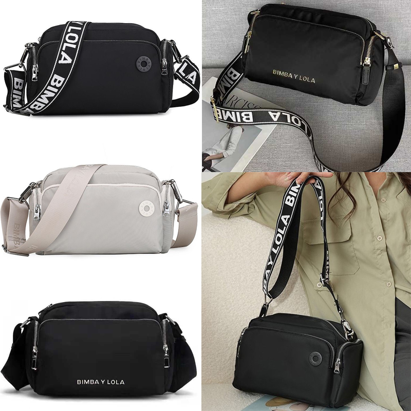 Bimba y lola Women's Shoulder Bags Spain Bolsos Girls Escolar Bimbaylola Nylon Handbag Messenger Women Handbags Crossbody Ladies Camera Bag Clutch Bags, 1 white letter
Bimba y lola Women's Shoulder Bags Spain Bolsos Girls Escolar Bimbaylola Nylon Handbag Messenger Women Handbags Crossbody Ladies Camera Bag Clutch Bags, 1 white letter