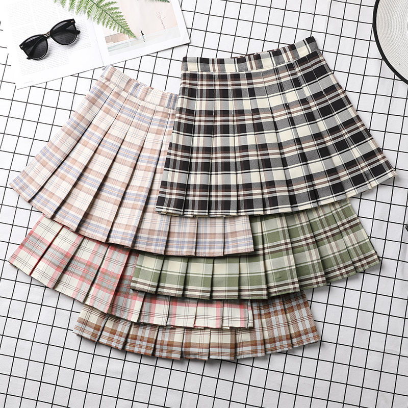 Skirts Pleated Skirt Summer Women's Spring Fashion Korean Prep Style School Girls' Uniforms Harajuku A-line Mini Ski 230408