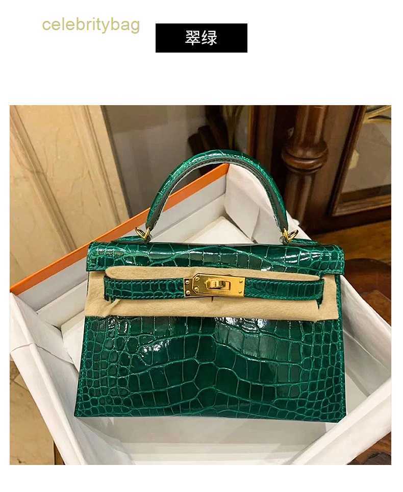 Designer Kellies Handbags Hemres pattern mini hand Crocodile High quality classic second generation Leather diagonal for women has logo RBU6, Black 19cm - silk scarf
Designer Kellies Handbags Hemres pattern mini hand Crocodile High quality classic second generation Leather diagonal for women has logo RBU6, Black 19cm - silk scarf
