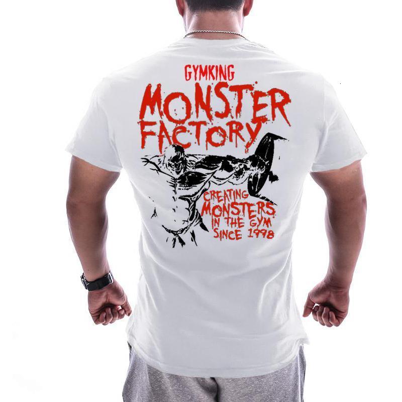 Mens TShirts T Shirt Bodybuilding Clothing Short sleeve Men Fashion European big size Casual For Male tops fitness oversized 230407