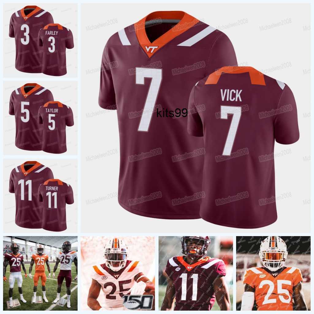 NCAA Virginia Tech Hokies Football Jersey Michael Vick Braxton Burmeister Jalen Holston Raheem Blackshear Tayvion Robinson Tre Turner Alan, Women 8
NCAA Virginia Tech Hokies Football Jersey Michael Vick Braxton Burmeister Jalen Holston Raheem Blackshear Tayvion Robinson Tre Turner Alan, Women 8