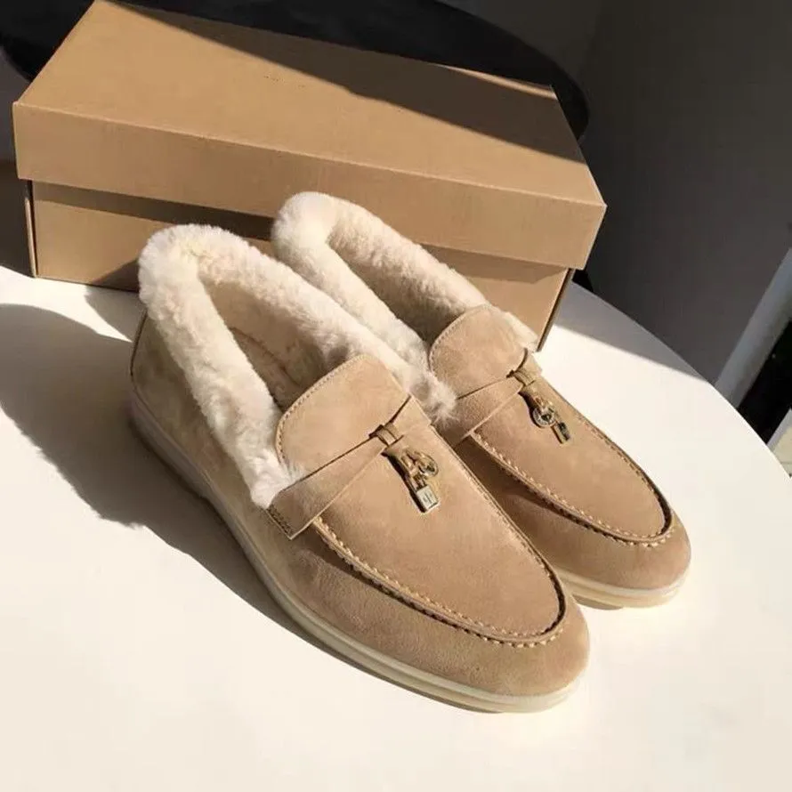 LORO PIANA Winter Charms Walk suede loafers shoes Genuine leather LP Men casual slip on flats women Luxury Designers flat Dress shoe factory footwear
LORO PIANA Winter Charms Walk suede loafers shoes Genuine leather LP Men casual slip on flats women Luxury Designers flat Dress shoe factory footwear