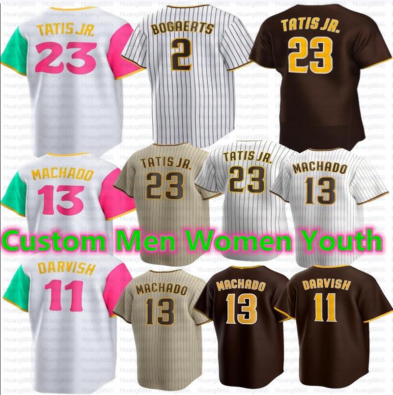 23 Fernando Tatis Jr. Juan Soto Baseball Jersey Manny Machado Tony Gwynn Wil Myers Yu Darvish Jake Cronenworth Trent Grisham Eric Hosmer Joe Musgrove, Youth
23 Fernando Tatis Jr. Juan Soto Baseball Jersey Manny Machado Tony Gwynn Wil Myers Yu Darvish Jake Cronenworth Trent Grisham Eric Hosmer Joe Musgrove, Youth