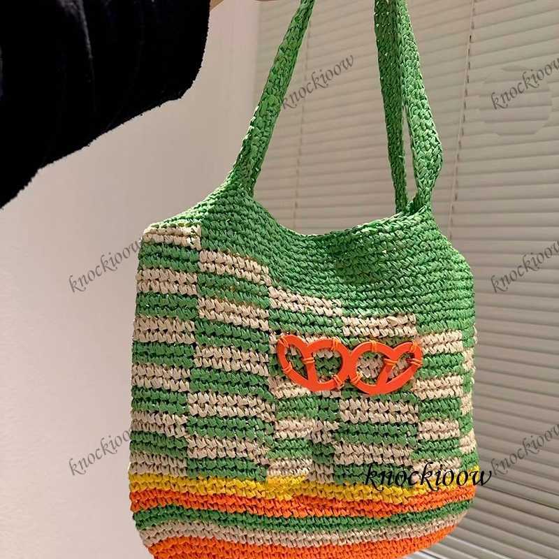 Raffia Woven Bag Women's Shoulder Bag Embroidered Logo Asket Bag Shopping Bag Vegetable Basket Beach Bag Handbag Asket 2023 Large Capacity Bag Designer 23408, Green
Raffia Woven Bag Women's Shoulder Bag Embroidered Logo Asket Bag Shopping Bag Vegetable Basket Beach Bag Handbag Asket 2023 Large Capacity Bag Designer 23408, Green