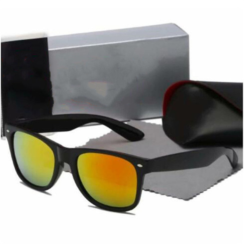 Fashion teenagers glasses Brand Polarized Kids Sunglasses designers UV400 Eyewear sun Glasses Black Metal Frame Lens With Box H260130