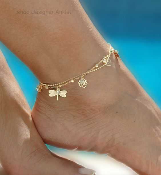 Anklets Gold Bohemian Anklet Beach Foot Jewelry Leg Chain Butterfly Dragonfly for Women Barefoot Sandals Ankle Bracelet Feet 2d4 CG8N
Anklets Gold Bohemian Anklet Beach Foot Jewelry Leg Chain Butterfly Dragonfly for Women Barefoot Sandals Ankle Bracelet Feet 2d4 CG8N
