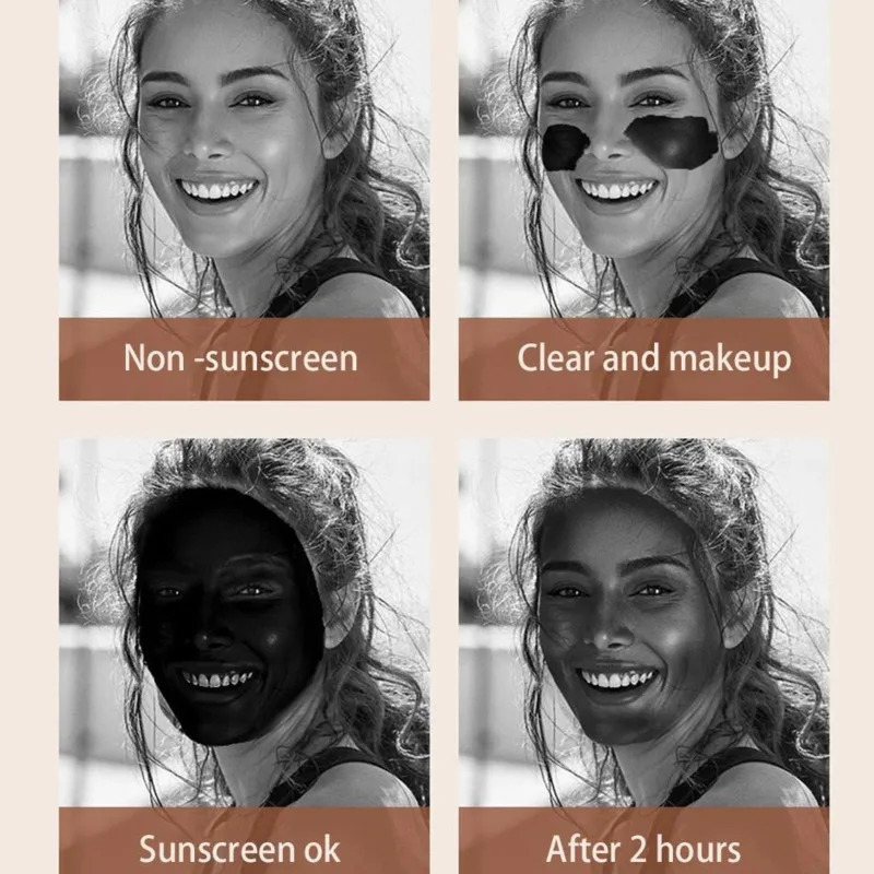 Compact Mirrors UV Sunscreen Test Camera Portable LED Cosmetic Mirror Sunscreen Makeup Removal Skin Condition Detection Mini Travel Mirror 231109