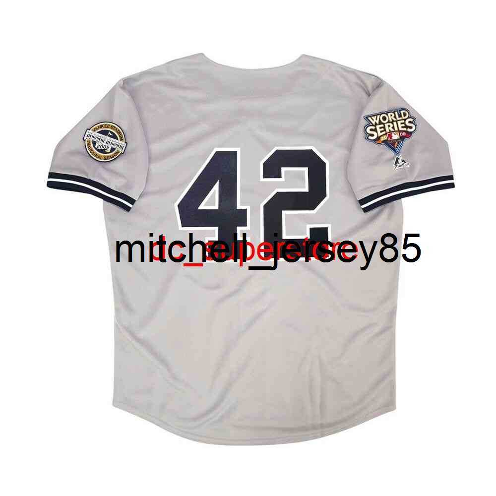 Mit85 Custom sewing Mariano Rivera 2009 New York World Series Road Jersey Men Women Youth Baseball Jersey -6XL, Grey
Mit85 Custom sewing Mariano Rivera 2009 New York World Series Road Jersey Men Women Youth Baseball Jersey -6XL, Grey