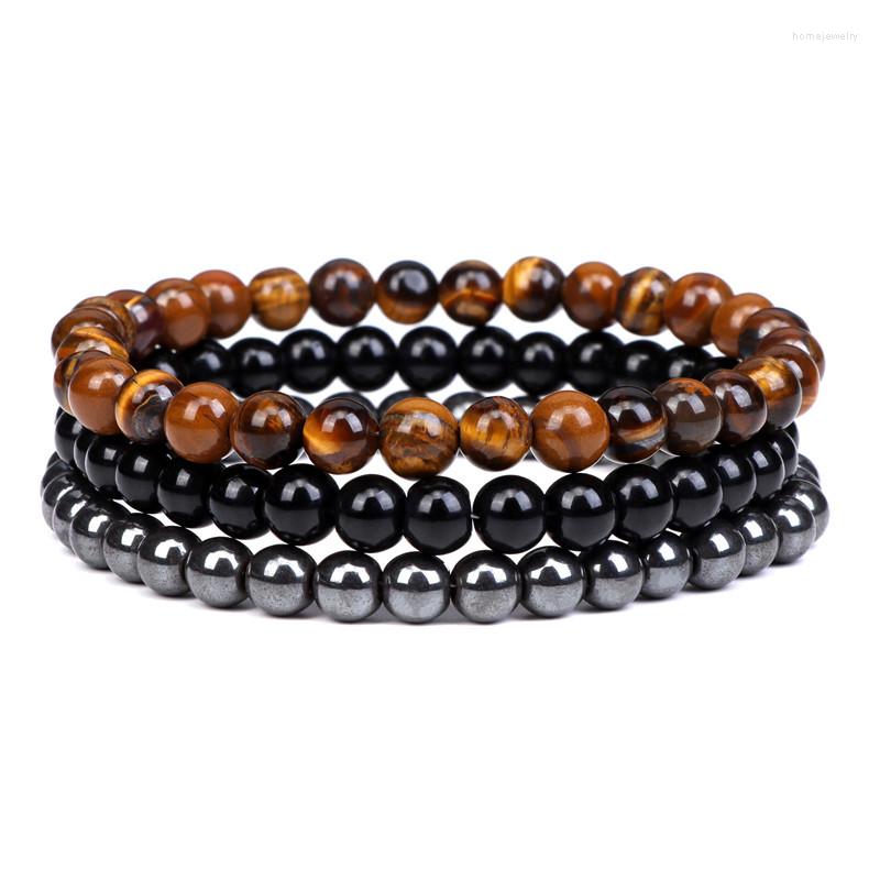 Strand Volcanic Stone Bracelet For Men 6mm Beads Couple Wrist Chain Women Jewelry Gift Elasticity Bracelets
Strand Volcanic Stone Bracelet For Men 6mm Beads Couple Wrist Chain Women Jewelry Gift Elasticity Bracelets