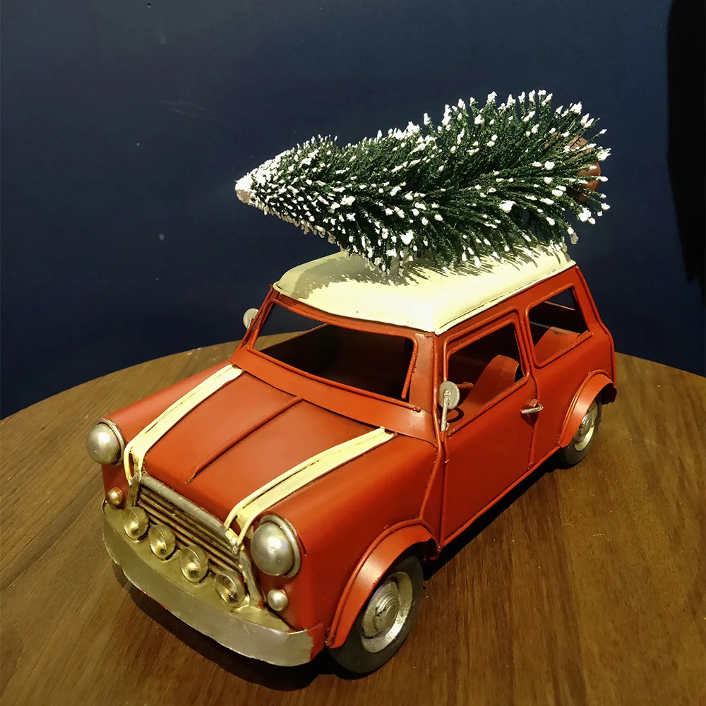 Christmas Decorations Christmas Red Truck Door Decor Wreaths with Bow Berry Pine Window Front Door Decoration Wall Hanging for Christmas Home Decora 2