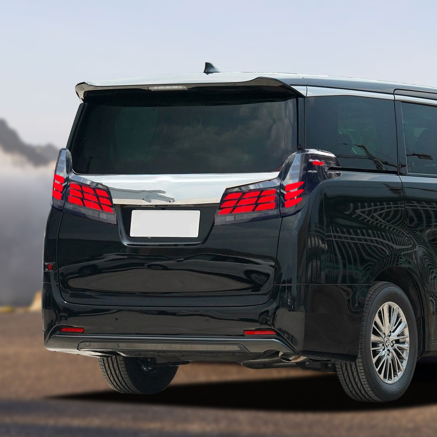 LED trunk taillight For Toyota Alphard/Vellfire 20 15-2023 Tail Light Assembly Rear Running Lamp Brake Reverse Dynamic