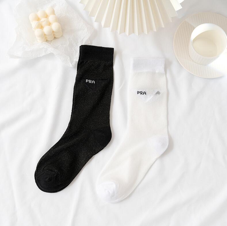 Designer Women's Pra Tube Socks Female Spring Autumn Stockings Solid Black White Thin Compression Socks Lady
Designer Women's Pra Tube Socks Female Spring Autumn Stockings Solid Black White Thin Compression Socks Lady