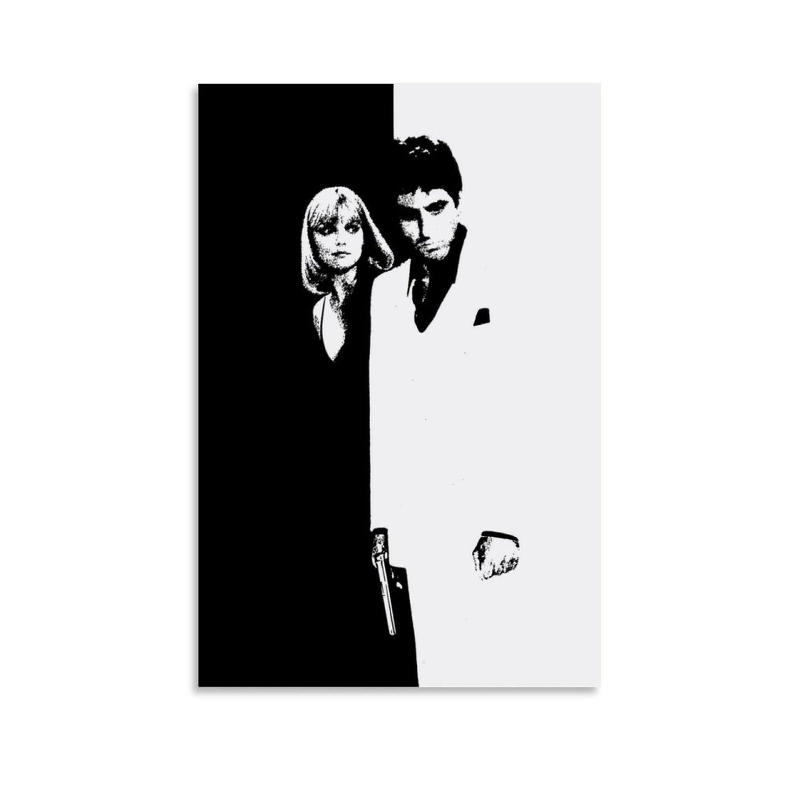 Scarface (1983)Panel Hanging Posters Vertical Print Wall Art for Living Room Home Decor