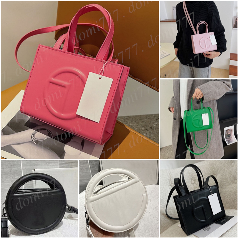 Women's Mini Square Tote Bag and Round Messenger Shoulder Bag for Women