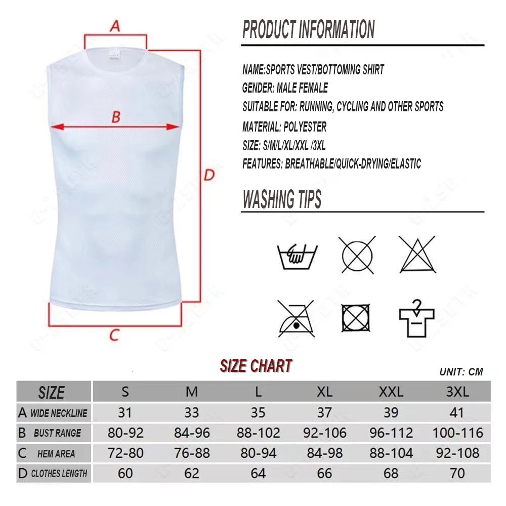 Cycling Shirts Tops Pas Normal Studios Cycling Base Layer Summer Cycling Cool Breathable MTB Vest PNS Elastic Sleeveless Underwear Bike Sports Gilet 2
