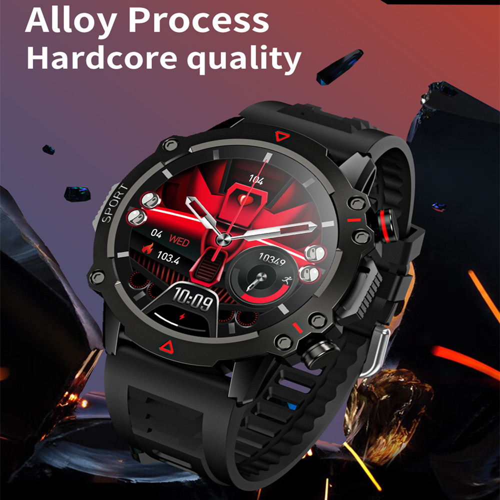 TF10 Pro Smart Watch Men 1.53inch Screen Bluetooth Calling IP67 Waterproof Heart Rate Blood Oxygen Sport Fiess Tracker for Android iOS free shipping