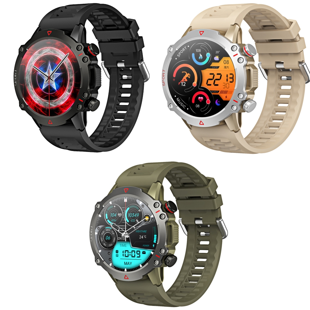 TF10 PRO Smartwatch Men BT Call 1.53inch Screen IP67 Waterproof Heart Rate Blood Oxygen Sport Tracker Reloj Smart Watch Hombre free shipping