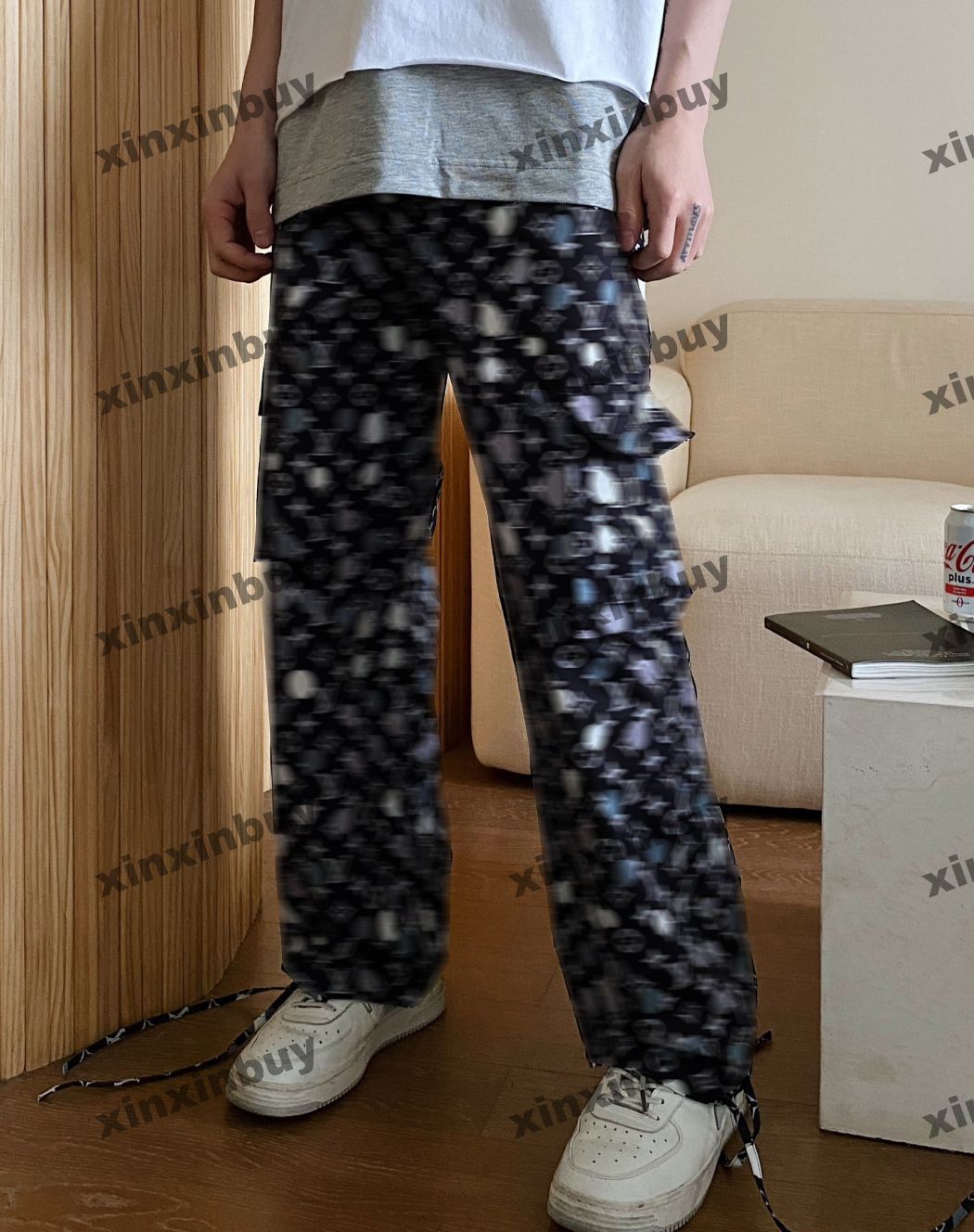 xinxinbuy Men women designer pant Pocket dots letter jacquard Nylon 1854 Jeans Denim Spring summer Casual pants black S-2XL, Multi
xinxinbuy Men women designer pant Pocket dots letter jacquard Nylon 1854 Jeans Denim Spring summer Casual pants black S-2XL, Multi