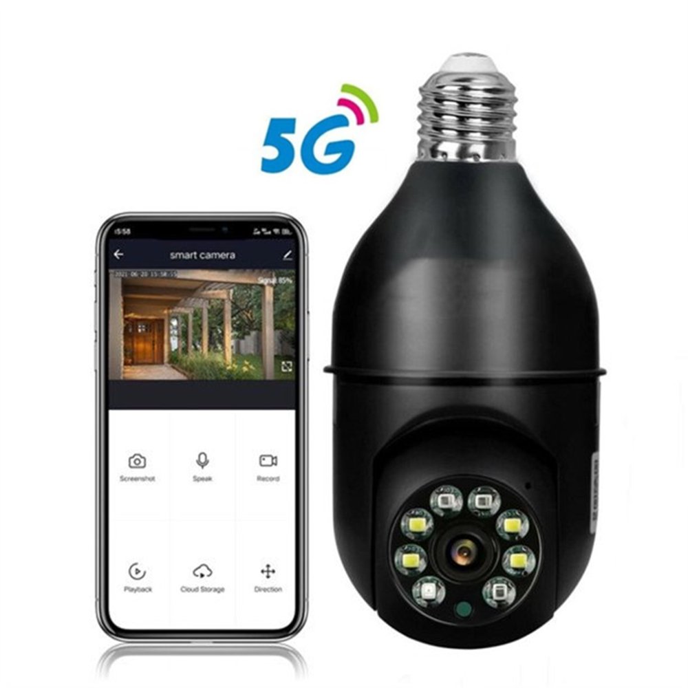 Light Bulb Camera, 1080P 5G WiFi Camera,Smart Motion Detection Alarm,Remote Viewing, Night Vision, Two Way Audio
Light Bulb Camera, 1080P 5G WiFi Camera,Smart Motion Detection Alarm,Remote Viewing, Night Vision, Two Way Audio
