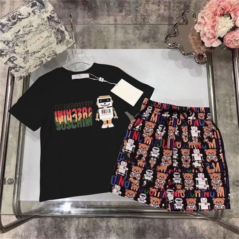 Clothing set Children's high-quality designer 2 pieces summer T-shirt Festival clothing cartoon short sleeve T-shirt Shorts 90cm-160cm A47, 14
Clothing set Children's high-quality designer 2 pieces summer T-shirt Festival clothing cartoon short sleeve T-shirt Shorts 90cm-160cm A47, 14