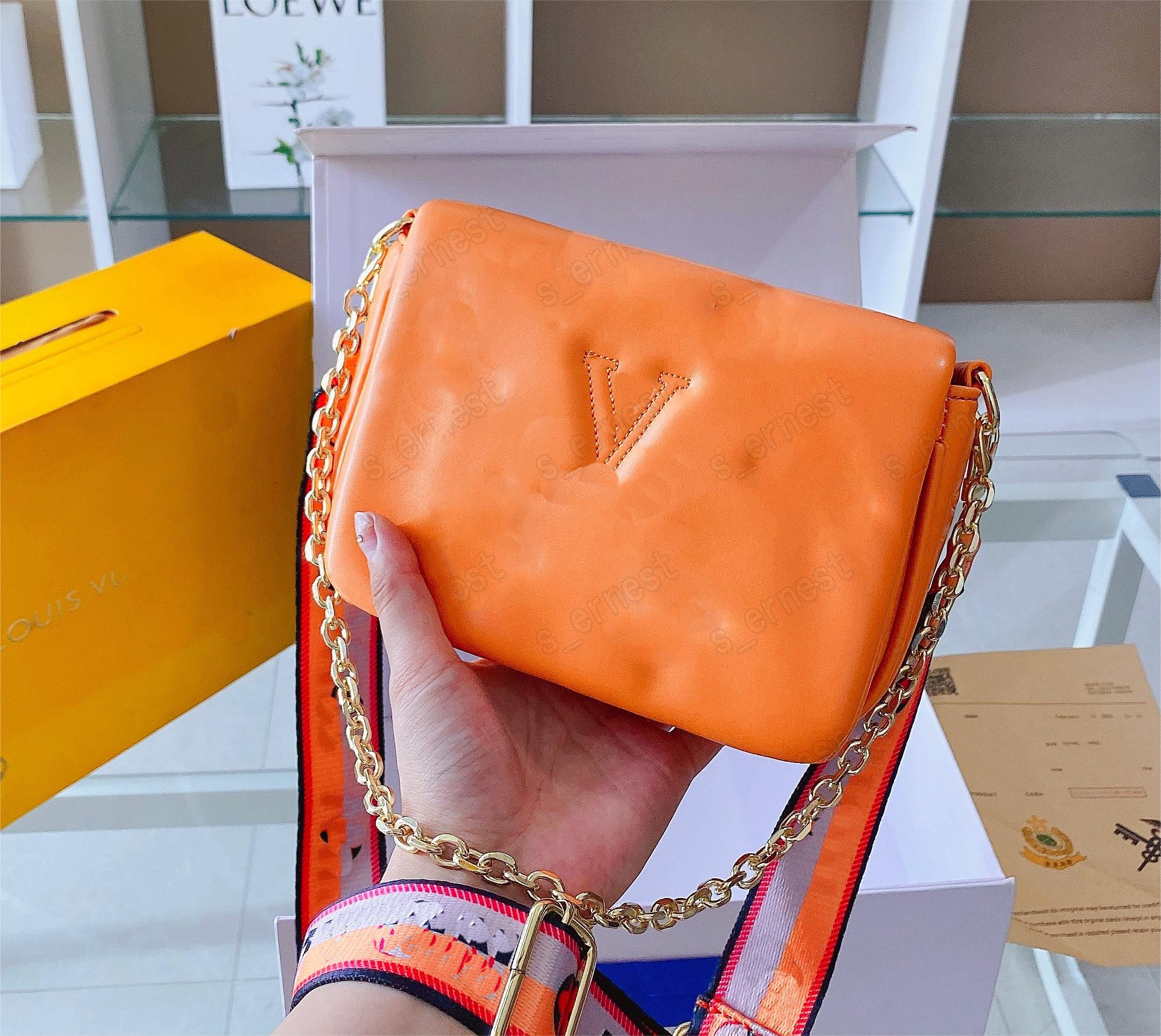 Summer Leather Flap Crossbody Bags For Women Luxury Solid Color Shoulder Handbags Chain Purses with box, Yellow
Summer Leather Flap Crossbody Bags For Women Luxury Solid Color Shoulder Handbags Chain Purses with box, Yellow