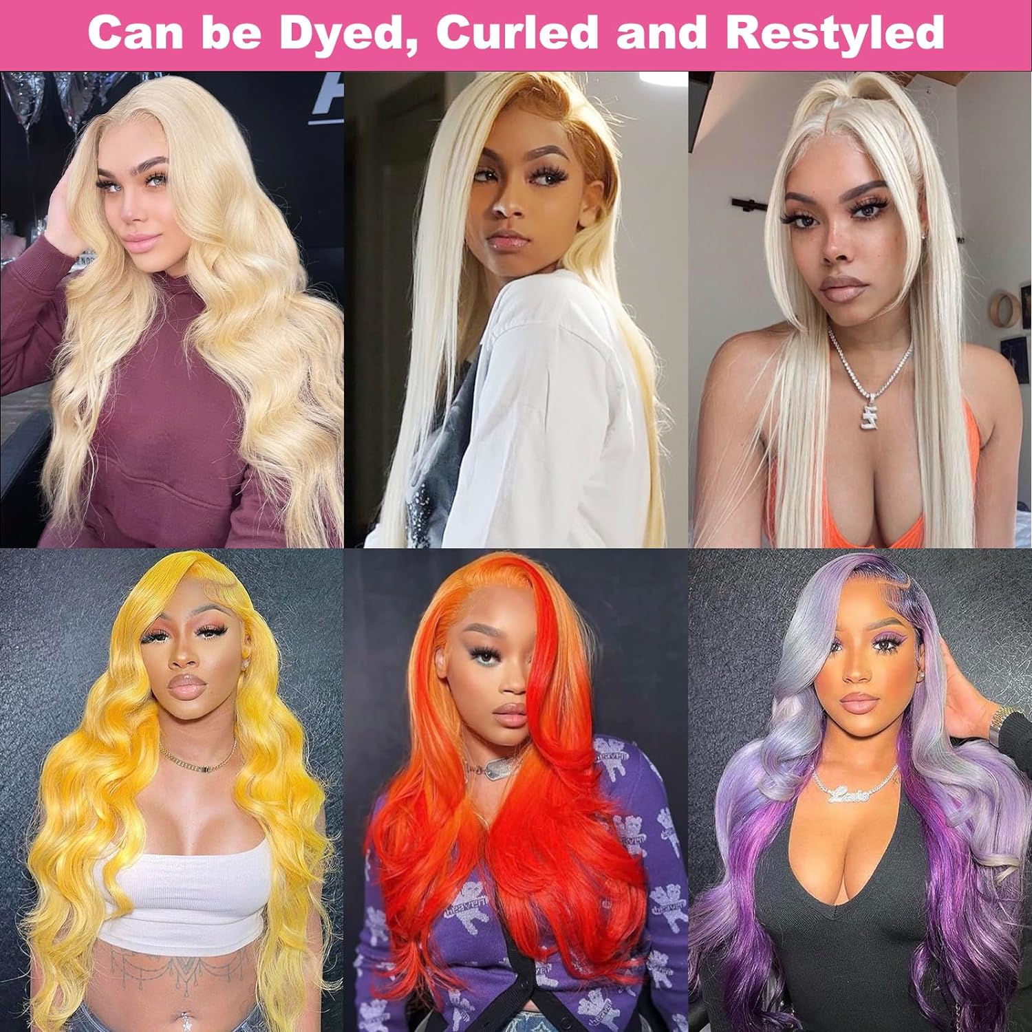 613 Blonde Brazilian Straight Human Hair Weaves Full Head 3pcs/lot Double Wefts Remy Hair Extensions