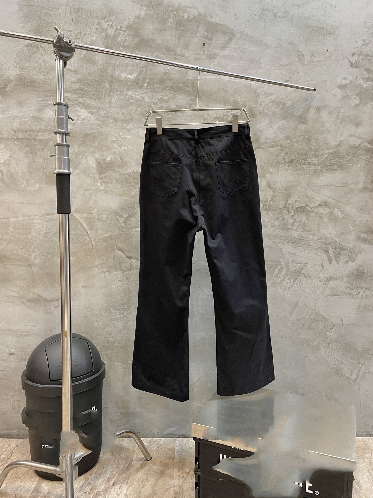 Original Bale Pants Flared Pants Loose Fit Casual Pants Men Straight Pants Loose Men's Trousers