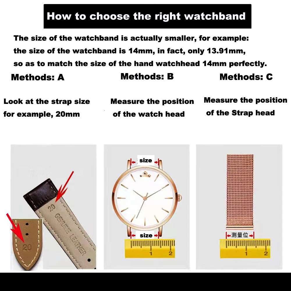 Watch Bands Real Animal Skin Leather Watch strap 8mm 10mm 12mm 14mm 16mm 18mm 20mm Cowhide Watch Band For Women Lolarose JULIUS with tools 231109