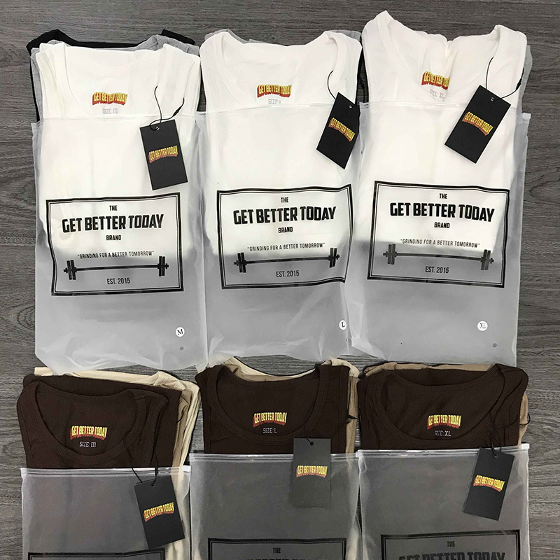 Men's Tank Tops The GBT Tank Top Men Gym Bodybuilding Basic Sleeveless Casual Sports Tops Get Better Today Men's Clothing 3 Pieces Set 23040