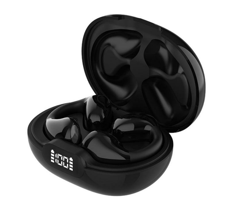 Wireless Earphone TWS Bluetooth headphone Clip-on type Earphone JR05 Tws Earbuds Microphone LED display high Quality Headphone Sport Earphone