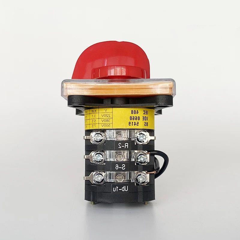 Cam Switch Position 3 Phases 20A Forward-Reverse Selector Rotary Changeover Main Switches Motor Control Circuit T-16EXF64D-3 Wnupj
