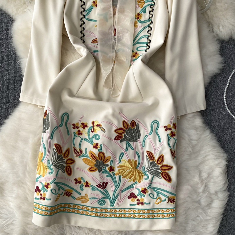 Casual Dresses Black Sexy Spring Summer Print Flower Holiday Vacation Dress Runway Women loral Print Bow Sashes Long Maxi Vestidos 2023