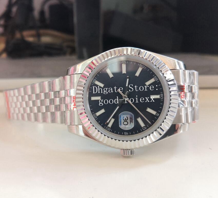 41mm Men's Watch Men Automatic Watches U1F Maker 904L Steel Movement 2813 Mechanical Wimbledon Sapphire Glass 126334 Jubilee Wristwatch