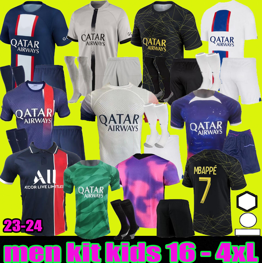 2023 2024 soccer jerseys maillot de foot MBAPPE HAKIMI MARQUINHOS VERRATTI Paris football shirt 22 23 24 SERGIO RAMOS FABIAN psgs hommes enfants kids Donnarumma, Fans
2023 2024 soccer jerseys maillot de foot MBAPPE HAKIMI MARQUINHOS VERRATTI Paris football shirt 22 23 24 SERGIO RAMOS FABIAN psgs hommes enfants kids Donnarumma, Fans