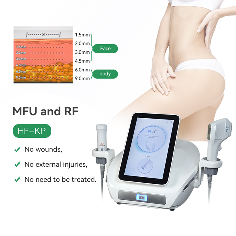 Hifu Mmfu Machine Hifu And Mmfu High-Energy Focused Ultrasound Micro Focused Ultrasound Face Lifting Skin