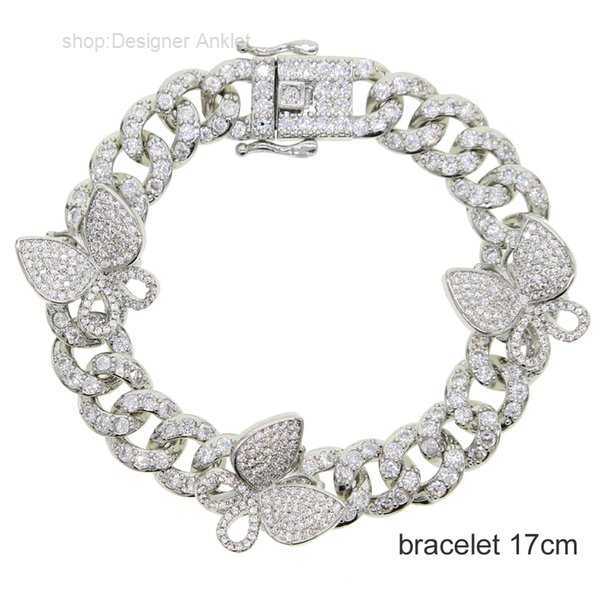 Anklets Rose Silver Color Cz Cuban Leg Chain Fashion Women Bling Iced Out Link Pink Butterfly Jewelry 1 XYW6
Anklets Rose Silver Color Cz Cuban Leg Chain Fashion Women Bling Iced Out Link Pink Butterfly Jewelry 1 XYW6