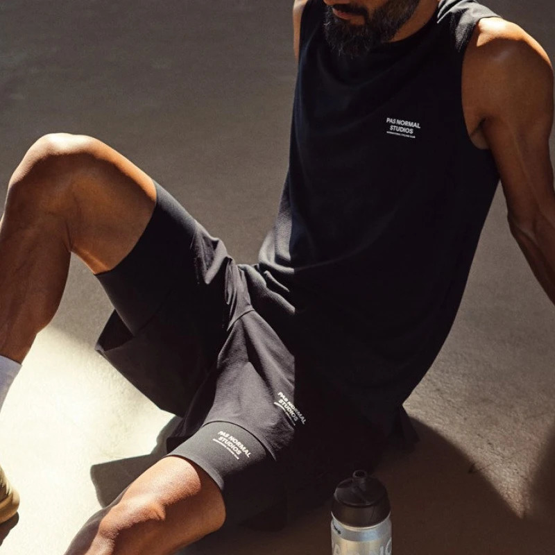 Cycling Shirts Tops Pas Normal Studios Cycling Base Layer Summer Cycling Cool Breathable MTB Vest PNS Elastic Sleeveless Underwear Bike Sports Gilet 2