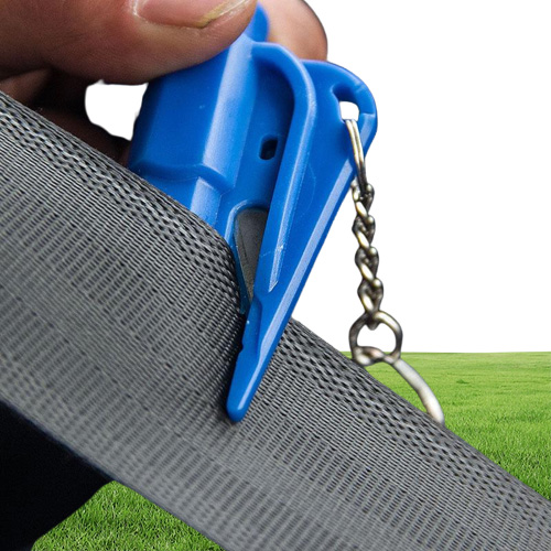 Life Saving Hammer Key Chain Rings Portable Self Defense Emergency Rescue Car Accessories Seat Belt Window Break Tools Safety Glas