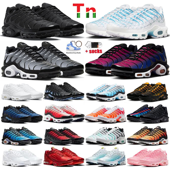 2024 Tn Plus Terrascape Running shoes Tns Designer Men Women Marseille Utility Black White Gradient Unity University Blue Red Ice Fire Mens Trainers Sports Sneakers