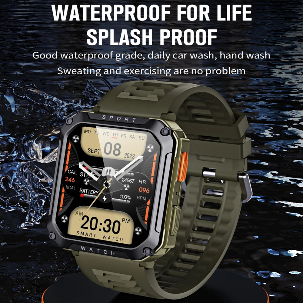 Sport Tracker Smartwatch T8 PRO BT Call Waterproof Heart Rate Blood Oxygen Monitor Hombre Reloj Smart Watch for Men Outdoor free shipping