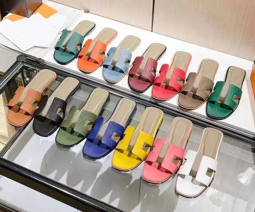 Sandals oran Slippers female summer leather red flat sexy h slippers female fashion outside wear matching net red one line sandals female, Colour 14
Sandals oran Slippers female summer leather red flat sexy h slippers female fashion outside wear matching net red one line sandals female, Colour 14