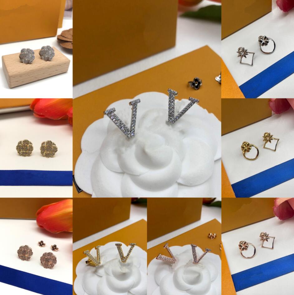 New Style Refinement Stud Women Fashion Diamonds Ears Studs Fashion Simple 925 silver Jewellery Earring Women Elegance everyday Wedding Party Gifts Jewellery
New Style Refinement Stud Women Fashion Diamonds Ears Studs Fashion Simple 925 silver Jewellery Earring Women Elegance everyday Wedding Party Gifts Jewellery