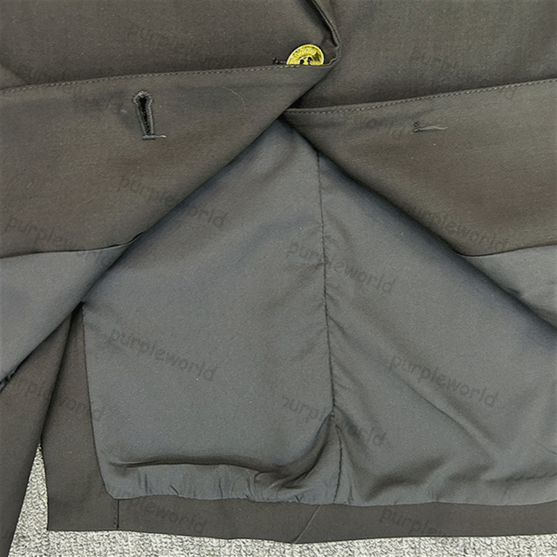 Womens Blazer Jacket Loose Jacket Letter Embroidered Long Sleeve Casual Office Coat