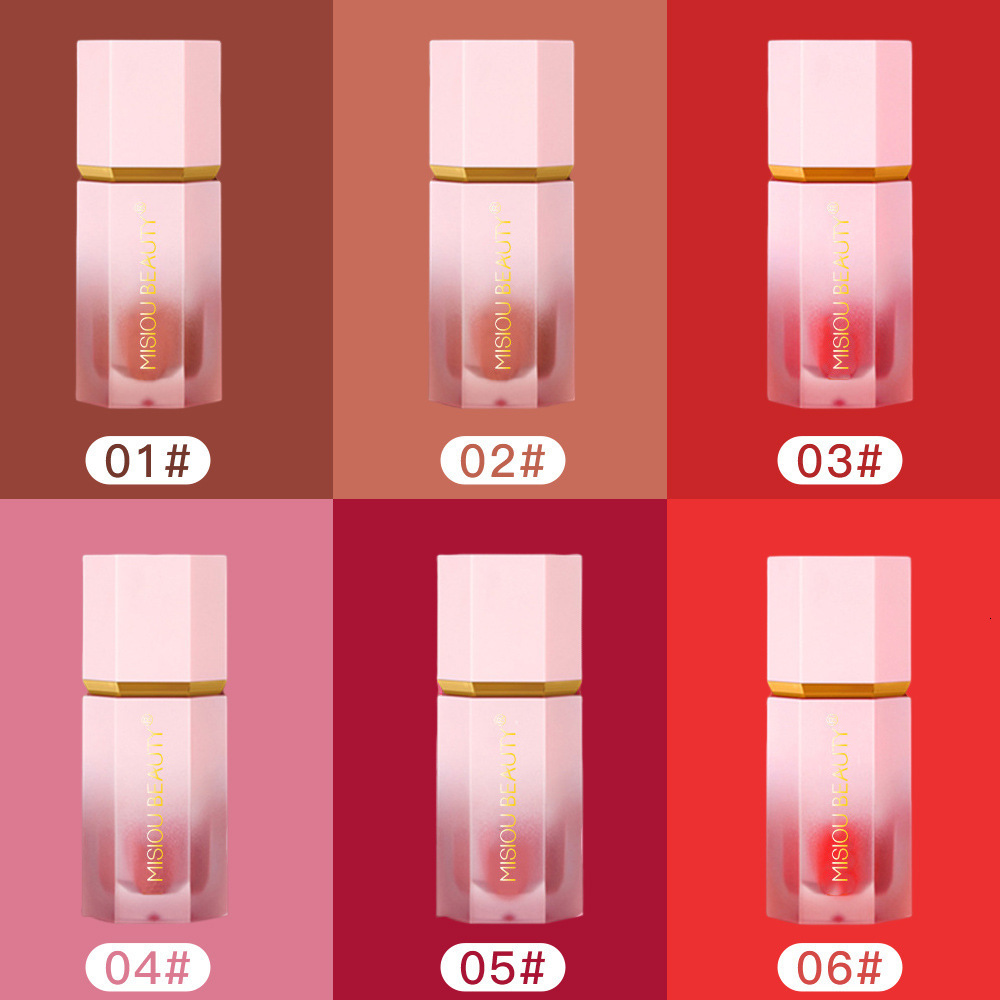 Bronzers Highlighters Colorful makeup red and expansive natural durable waterproof non fading beautifying and brightening liquid powder blusher231016