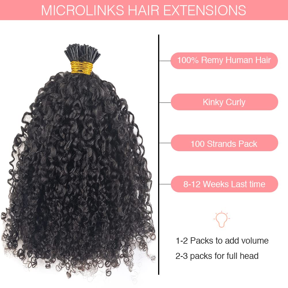 i Tip Human Hair Extensions Kinky Curly Itip Extension Real Tight Curly Microlink Hair Extensions 100g