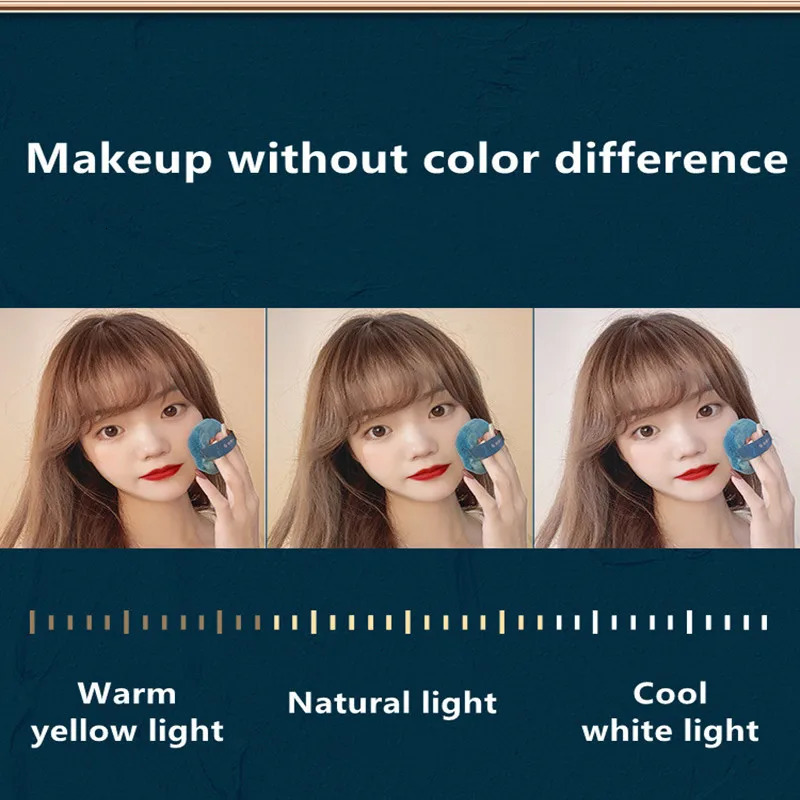 Compact Mirrors Smart LED Cosmetic Case with Mirror Cosmetic Bag Large Capacity Fashion Portable Storage Bag Travel Makeup Bags for Women 231109