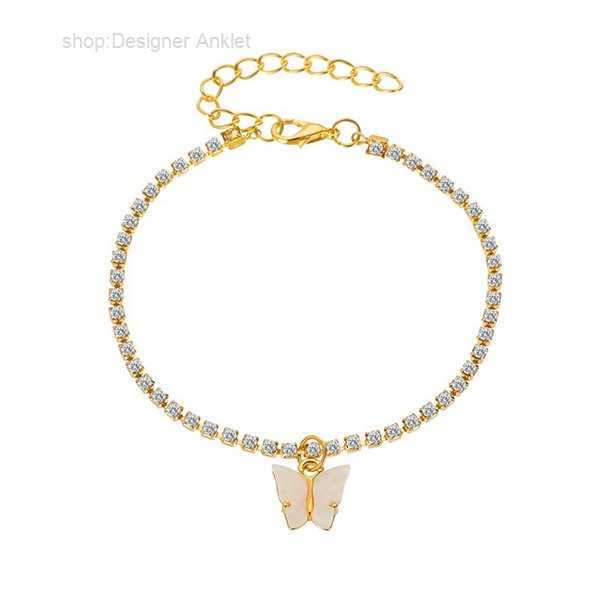 Anklets Sweet Cute Butterfly Anklet Rhinestone Crystal Ankle Bracelet Boho Beach Acrylic for Women Sandals Foot Bracelets Female Jewelry 1 IAH2
Anklets Sweet Cute Butterfly Anklet Rhinestone Crystal Ankle Bracelet Boho Beach Acrylic for Women Sandals Foot Bracelets Female Jewelry 1 IAH2