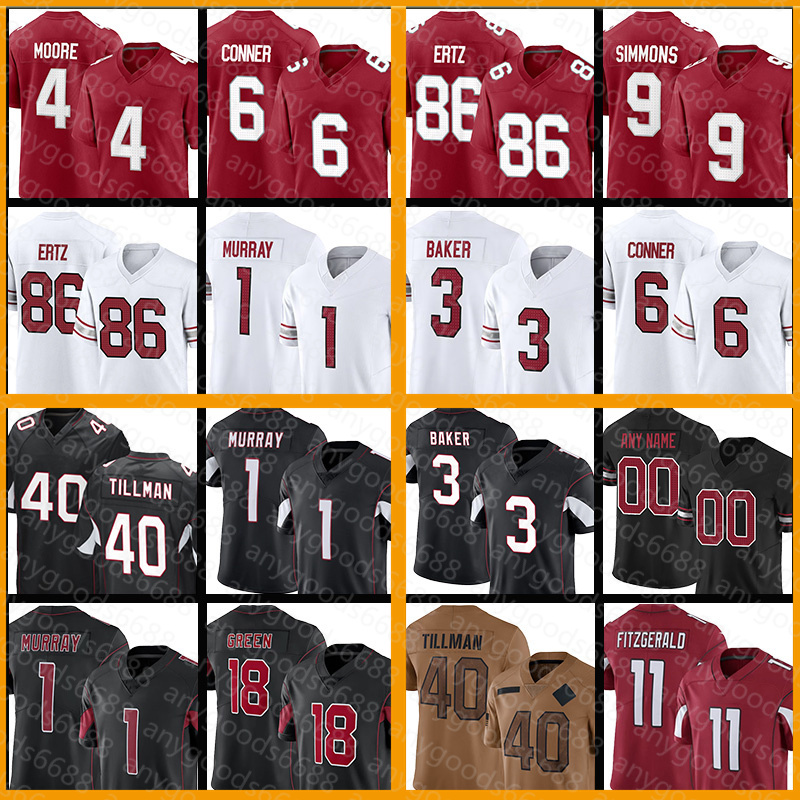 James Conner 1 Kyler Murray 3 Budda Baker Football Jersey Arizonas A.J. Green Cardinal Zach Ertz Man Isaiah Simmons Paris Johnson Jr. Rondale Moore Greg Dortch
