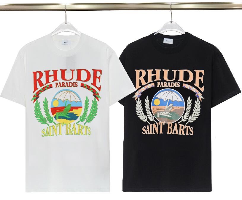 Men's T-Shirts classical white black RHUDE designer t shirt summer short sleeve SAINT BARTS men women tshirt tee mens clothes
Men's T-Shirts classical white black RHUDE designer t shirt summer short sleeve SAINT BARTS men women tshirt tee mens clothes